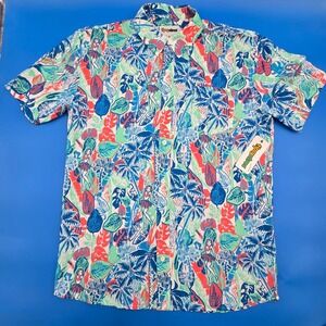 Tipsy Elves "The Island Breeze" Hawaiian Shirt‎ Hula Girls- Mens XL NWT